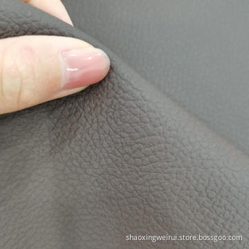 Litchi Weiches Leder Für Sofasitzdekoration Leder